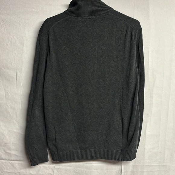 ESPRIT Men’s Essentials Gray Full Zip Sweater Size Medium - Picture 9 of 9